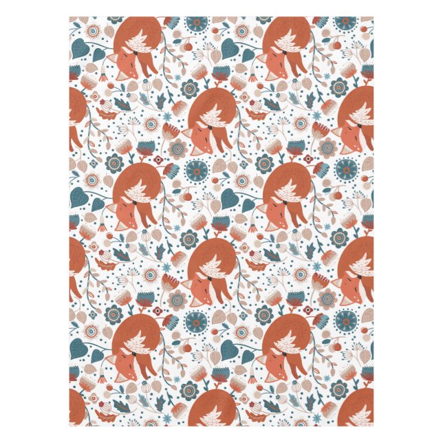Nappe Motif de renard nordique (Devant)