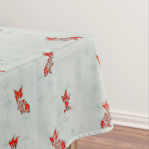 Nappe Motif de répétition Vintage du poisson d'or japo