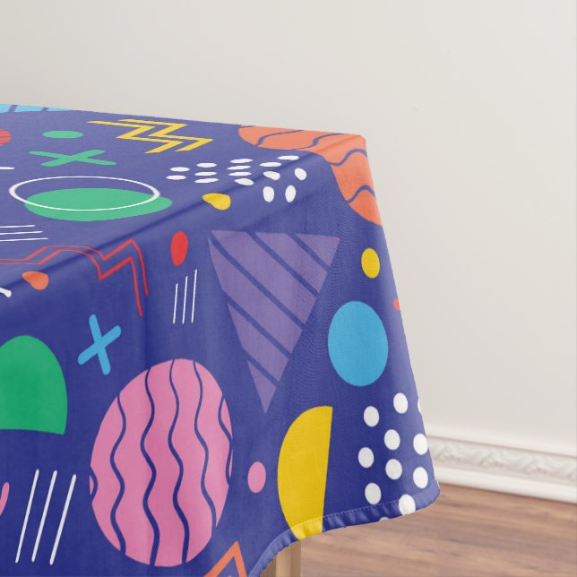 Nappe Motif de style Memphis (In Situ)