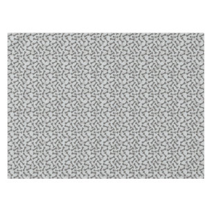 Nappe Motif de texture d'os à fond gris