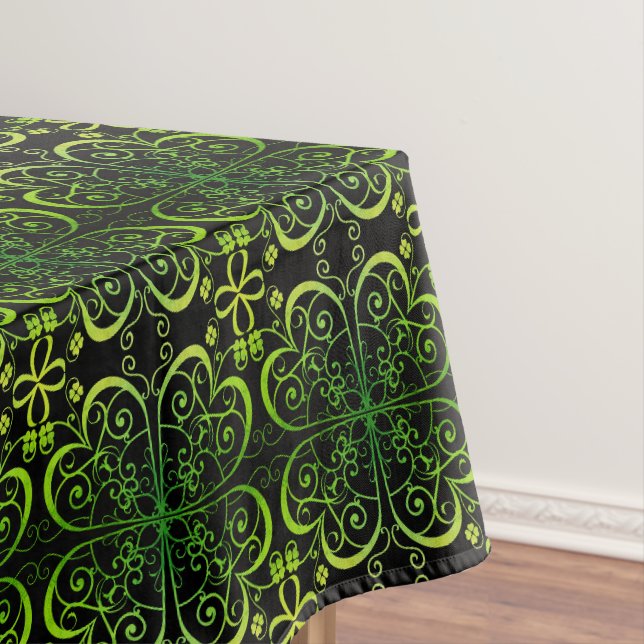 Nappe Motif de trèfle irlandais (In Situ)