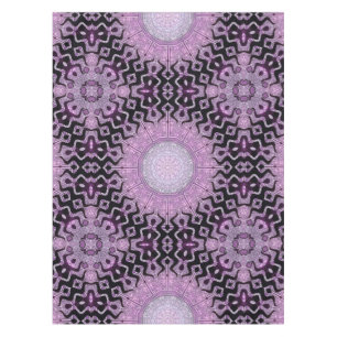 Nappe Motif de vagues tribales violettes