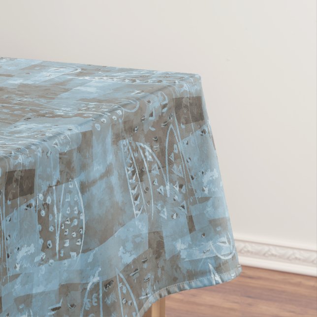Nappe motif de ville brumeux (In Situ)