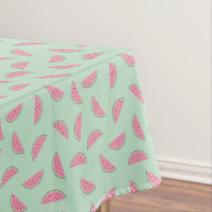 Nappe Motif d'éclaboussure de peinture de fruit tropica