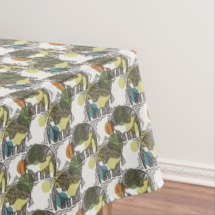 Nappe Motif d'éléphant