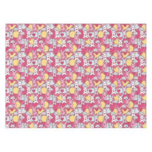 Nappe Motif d'enfant de Kawaii avec des griffonnages