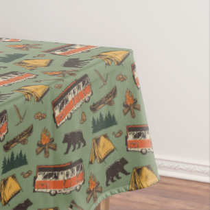 Nappe Motif des aventures du camp d'entraînement