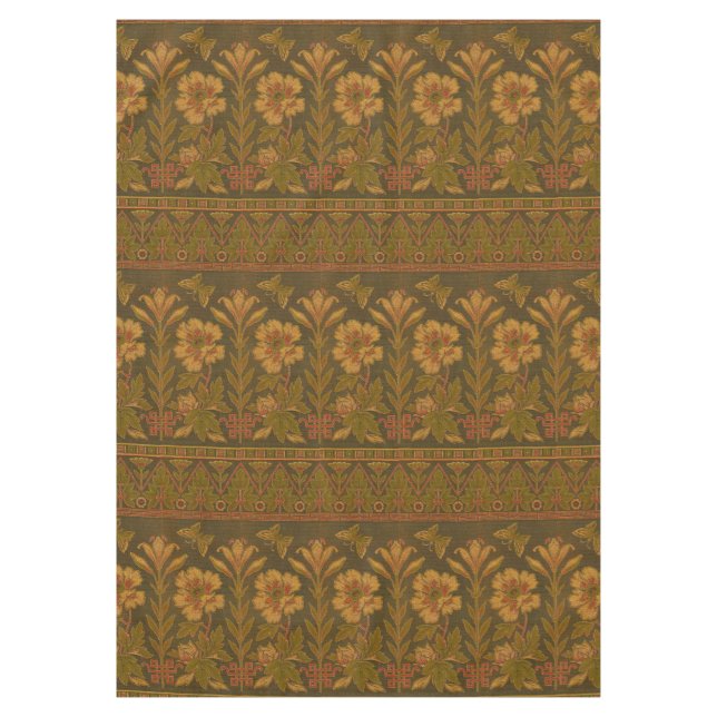 Nappe Motif des papillons et fleurs de l'époque victorie (Devant)