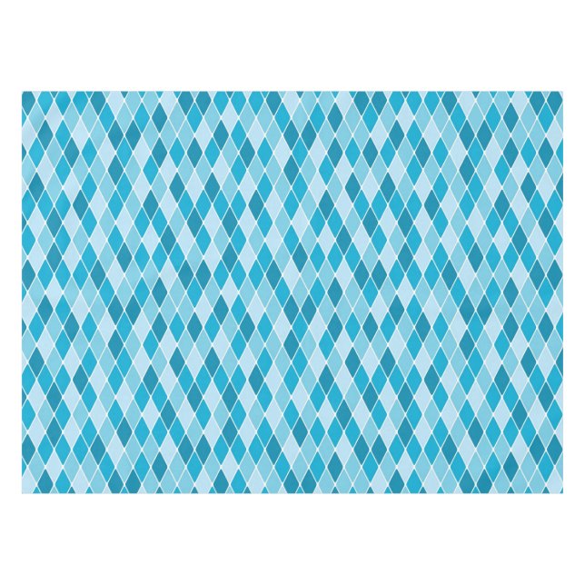 Nappe Motif d'hiver de harlequin (Devant (Horizontal))