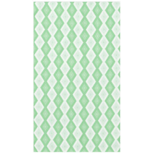Nappe Motif diamant vert pomme