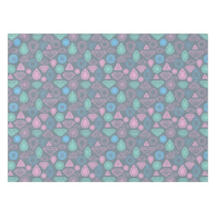 Nappe Motif d'icône de pierre gemme