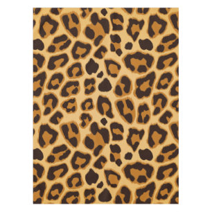 Nappe Motif d'impression de peau de léopard