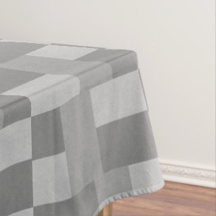 Nappe Motif en cuir gris