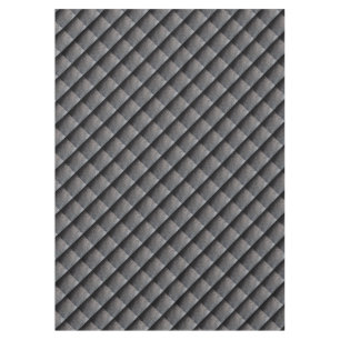 Nappe Motif en cuir noir