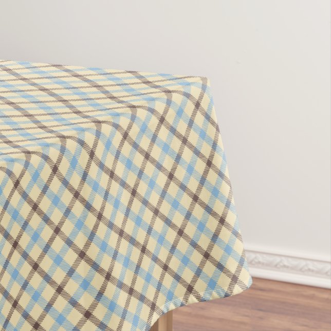 Nappe Motif en diagonale Tartan (In Situ)