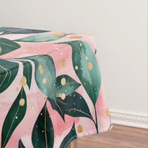 Nappe Motif fantaisiste de vacances d'hiver botanique