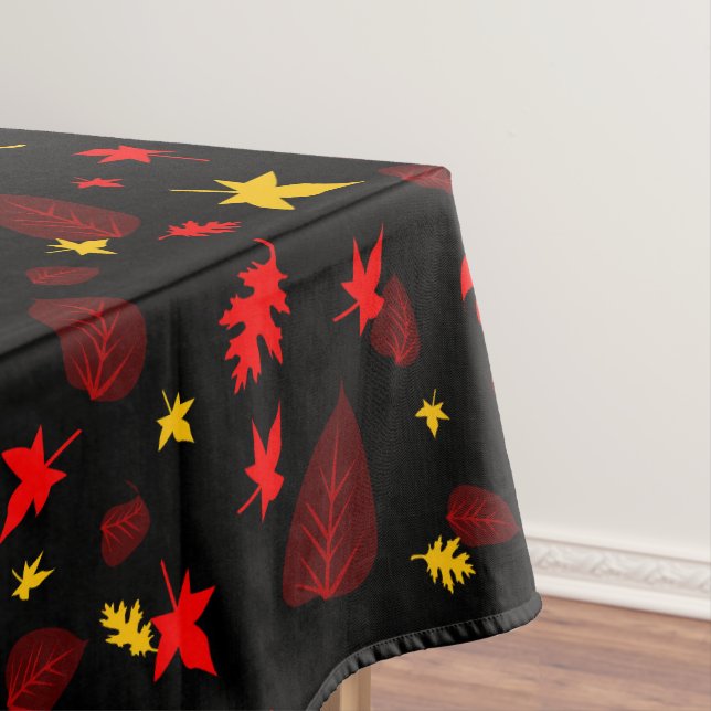 Nappe Motif feuille coloré (In Situ)