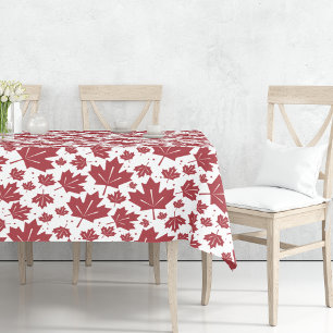 Nappe Motif Feuille de Red Maple