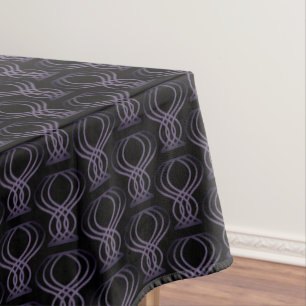 Nappe Motif final violet brûlé
