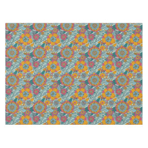 Nappe Motif floral coloré