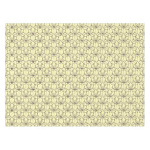 Nappe Motif floral crème