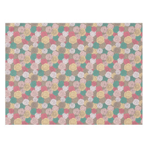 Nappe Motif floral élégant. Floral lumineux