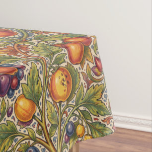 Nappe Motif floral grenade de William Morris Fruit