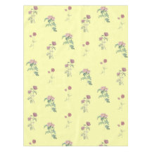 Motif floral jaune pastel ensoleillé printemps