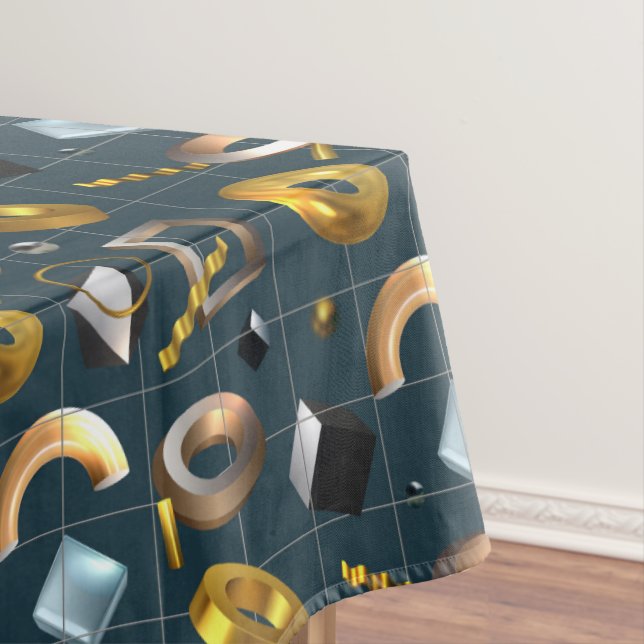 Nappe Motif géométrique 3D (In Situ)