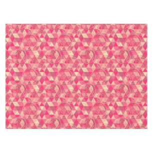 Nappe Motif géométrique de fleur