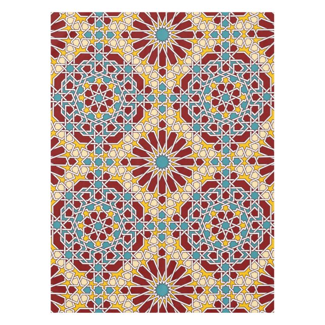 Nappe motif géométrique islamique (Devant)
