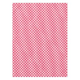 Nappe Motif Gingham Rouge et Blanc Classique Rustique