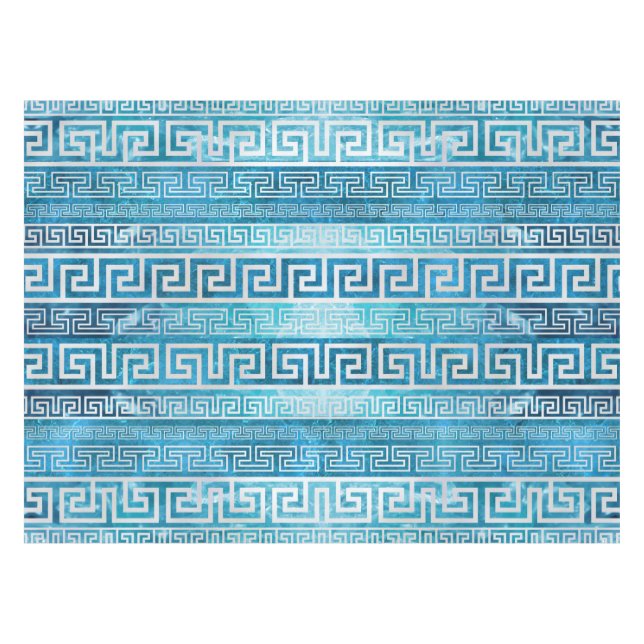 Nappe Motif grec de méandre - ornement principal grec (Devant (Horizontal))