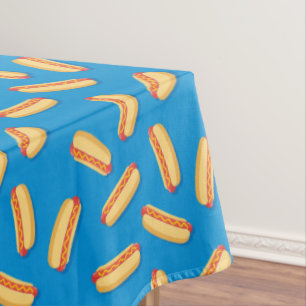 Nappe Motif Hotdogs de restauration rapide