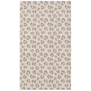 Nappe Motif imprimé léopard neutre