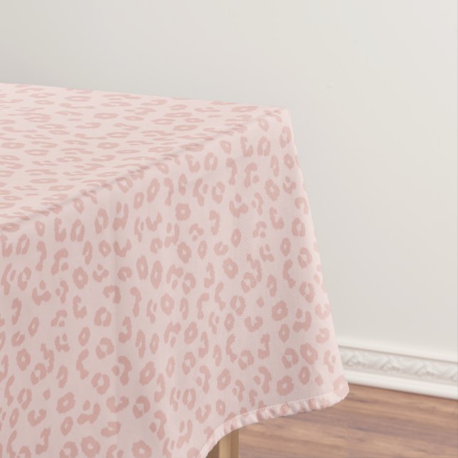 Nappe Motif imprimé léopard rose (In Situ)