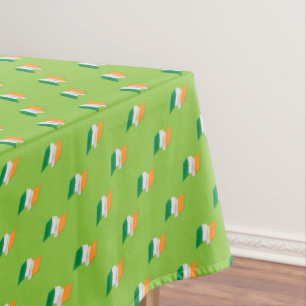 Nappe Motif irlandais de drapeau