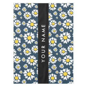 Nappe Motif Marguerite, Marguerites Blanches, Votre Nom