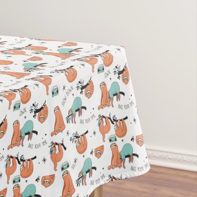 Nappe Motif mignon de paresse (In Situ)