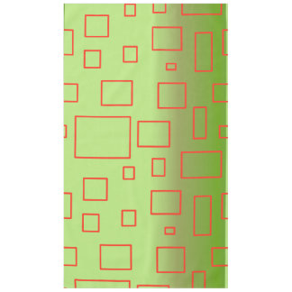 Nappe Motif moderne vert géométrique