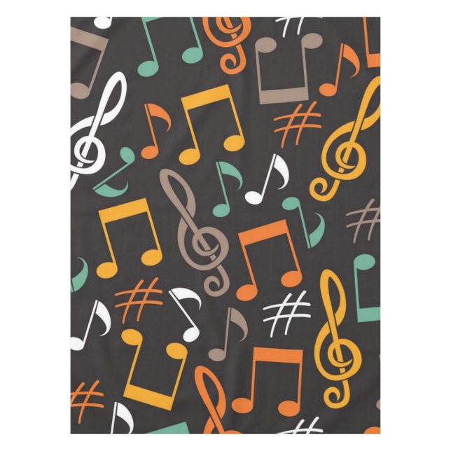 Nappe Motif musical (Devant)