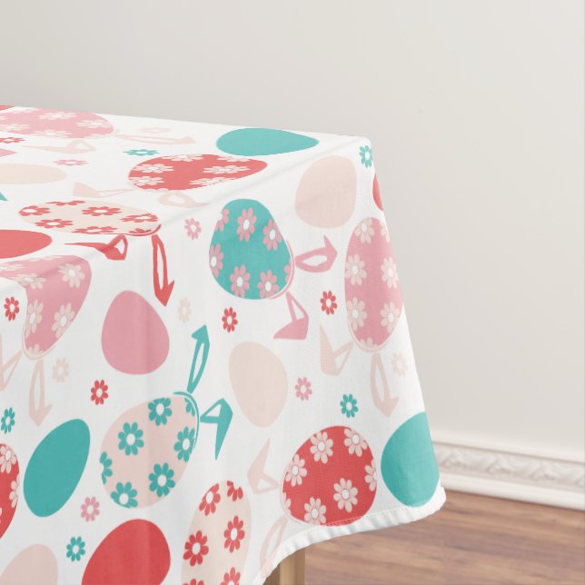 Nappe Motif OEuf de Pâques Bunny Oreilles (In Situ)
