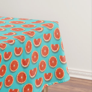 Nappe Motif orange juteux doux
