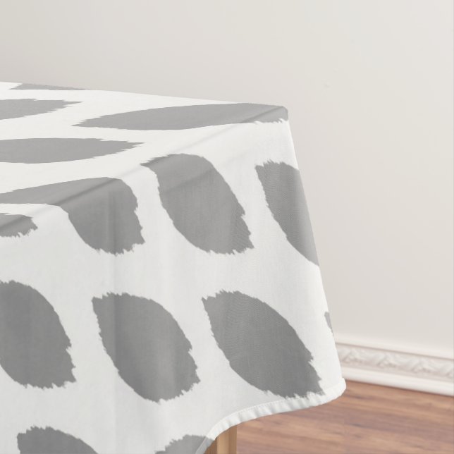 Nappe Motif ovale Abstrait Monogramme personnalisé (In Situ)