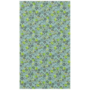 Nappe motif plante A03.b Lgreen BG