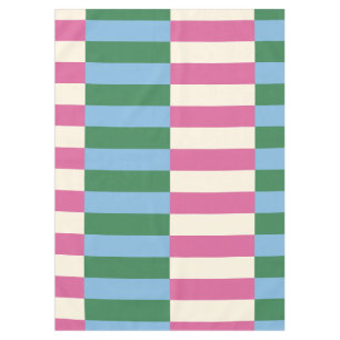 Nappe Motif rayé vertical coloré