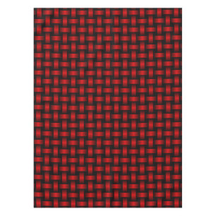 Nappe Motif Red Black Weaver