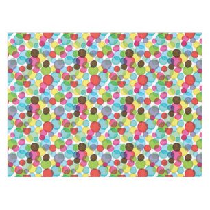 Nappe Motif rond 2 d'enfants de bulles