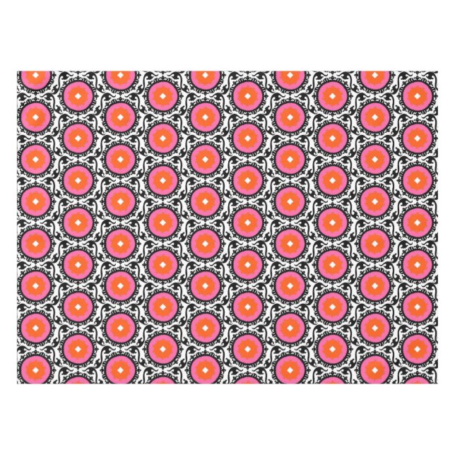 Nappe Motif rose de Suzani (Devant (Horizontal))
