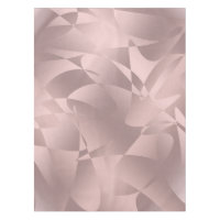 Motif rose élégant assez élégant d'or